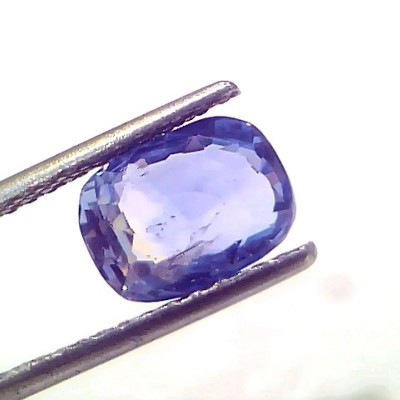 3.06 Ct Certified Unheated Untreated Natural Ceylon Blue Sapphire Gems