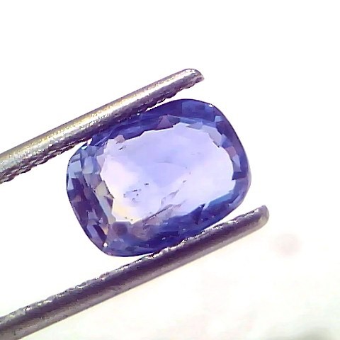 3.06 Ct Certified Unheated Untreated Natural Ceylon Blue Sapphire Gems