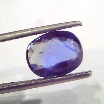 3.08 Ct Unheated Untreated Natural Ceylon Blue Sapphire Gemstone