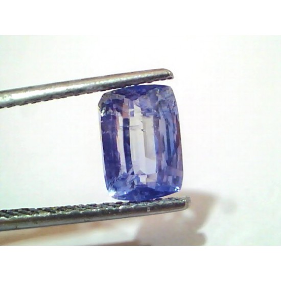 3.07 Ct Certified Unheated Untreated Natural Ceylon Blue Sapphire