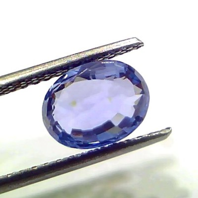 3.07 Ct GII Certified Unheated Untreated Natural Ceylon Blue Sapphire AAA