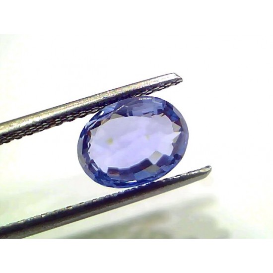 3.07 Ct GII Certified Unheated Untreated Natural Ceylon Blue Sapphire AAA