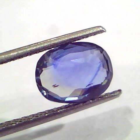 3.08 Ct Unheated Untreated Natural Ceylon Blue Sapphire Gemstone