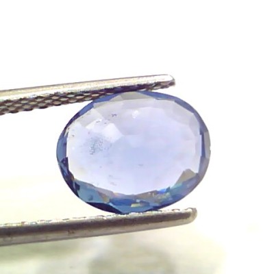 3.07 Ct Unheated Untreated Natural Ceylon Blue Sapphire Neelam