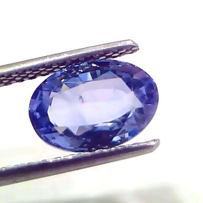 3.07 Ct IGI Certified Unheated Untreated Natural Ceylon Blue Sapphire AAA