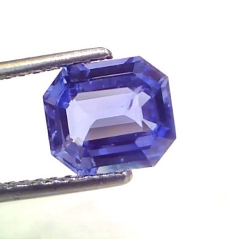 3.09 Ct Certified Untreated Natural Ceylon Blue Sapphire AAA