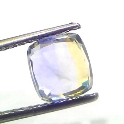 3.04 Ct Unheated Untreated Ceylon Yellow Blue Pitambari Pukhraj Neelam