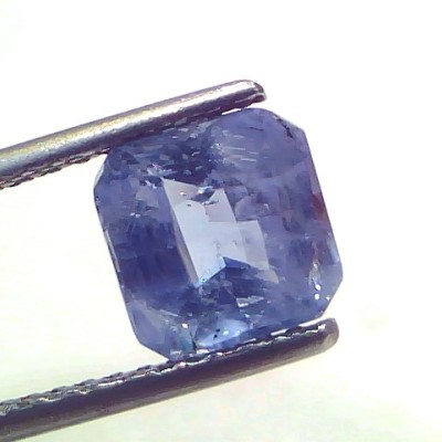 3.10 Ct Certified Unheated Untreated Natural Ceylon Blue Sapphire Gems