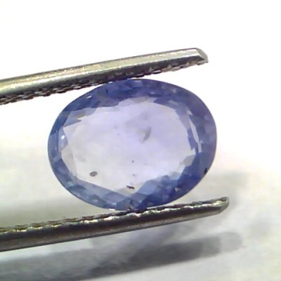 3.18 Ct Unheated Untreated Natural Ceylon Blue Sapphire Neelam