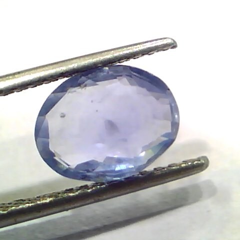 3.18 Ct Unheated Untreated Natural Ceylon Blue Sapphire Neelam