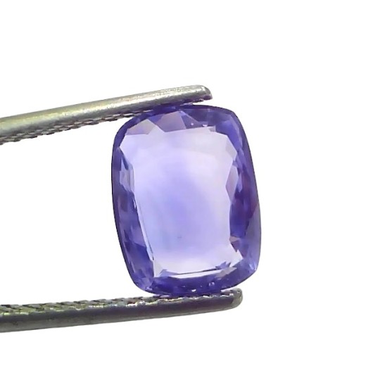 3.14 Ct IGI Certified Unheated Untreated Natural Ceylon Blue Sapphire