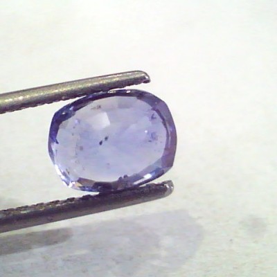 3.16 Ct Unheated Untreated Natural Ceylon Blue Sapphire Neelam Gems