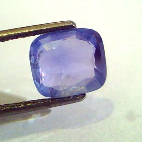 3.15 Ct Unheated Untreated Natural Ceylon Blue Sapphire Neelam