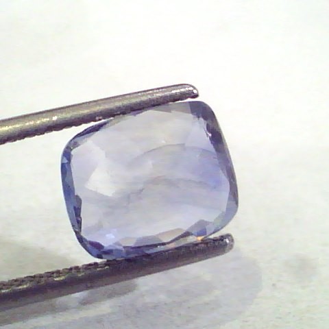 3.21 Ct Unheated Untreated Natural Srilankan Blue Sapphire Neelam Gems
