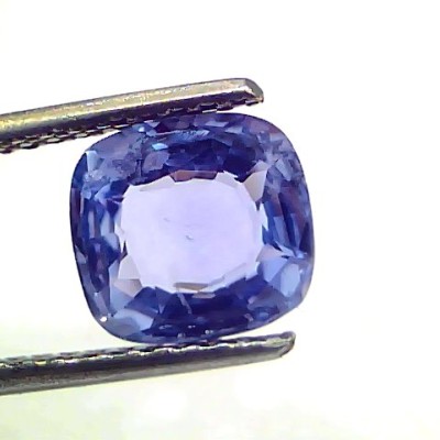 3.17 Ct Certified Untreated Natural Ceylon Blue Sapphire AA
