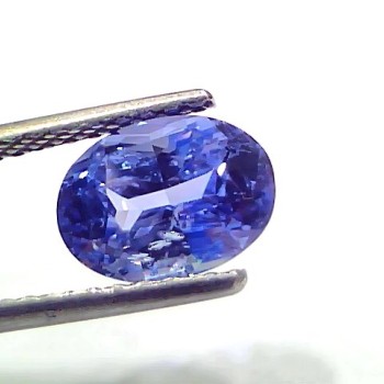 3.16 Ct Certified Untreated Natural Ceylon Blue Sapphire AAA