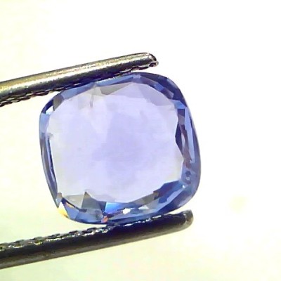 3.17 Ct Certified Untreated Natural Ceylon Blue Sapphire AA