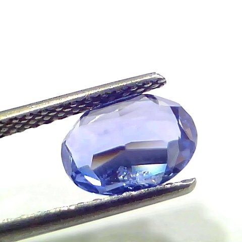 3.16 Ct Certified Untreated Natural Ceylon Blue Sapphire AAA