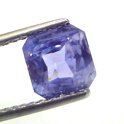3.18 Ct IGI Certified Unheaated Untreated Natural Ceylon Blue Sapphire AA