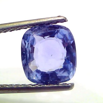 3.20 Ct Certified Unheated Untreated Natural Ceylon Blue Sapphire