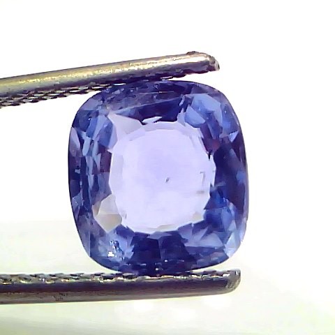 3.20 Ct Certified Unheated Untreated Natural Ceylon Blue Sapphire
