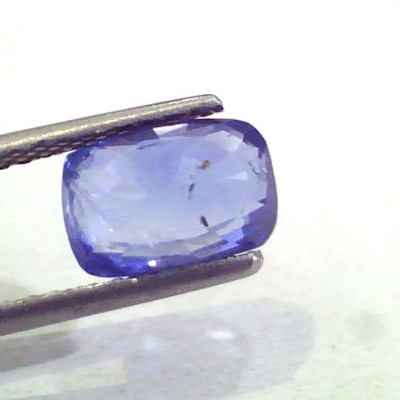 3.25 Ct Unheated Untreated Natural Ceylon Blue Sapphire Neelam Gems