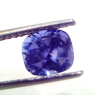 3.20 Ct IGI Certified Unheated Untreated Natural Ceylon Blue Sapphire AAA