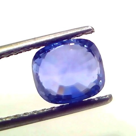 3.20 Ct IGI Certified Unheated Untreated Natural Ceylon Blue Sapphire AAA