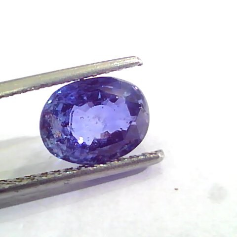 3.25 Ct Unheated Untreated Natural Ceylon Blue Sapphire Neelam