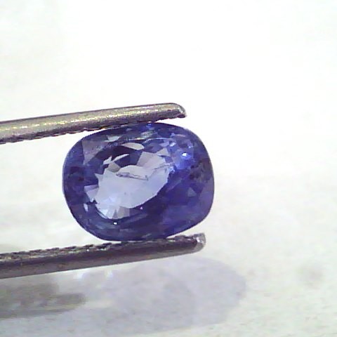 3.26 Ct Unheated Untreated Natural Ceylon Blue Sapphire Neelam Gems