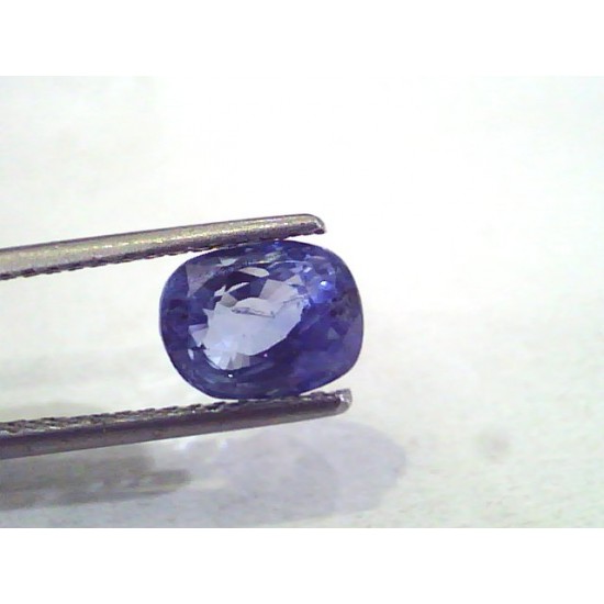 3.26 Ct Unheated Untreated Natural Ceylon Blue Sapphire Neelam Gems