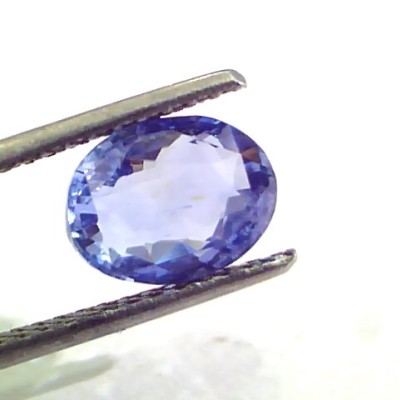 3.25 Ct Unheated Untreated Natural Ceylon Blue Sapphire Neelam