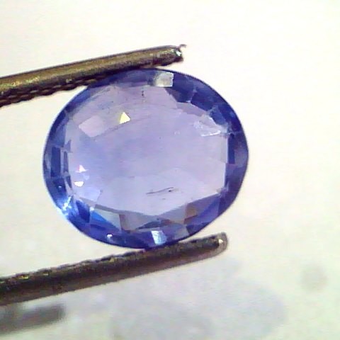3.31 Ct Unheated Untreated Natural Ceylon Blue Sapphire Neelam