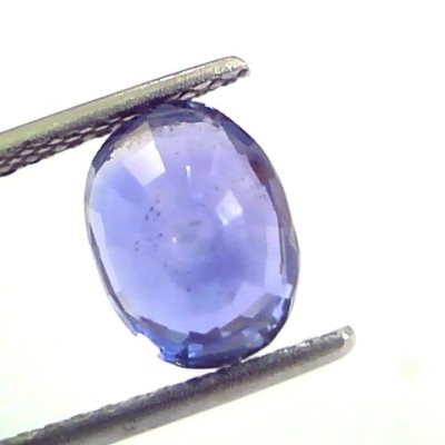 3.25 Ct Unheated Untreated Natural Ceylon Blue Sapphire Neelam