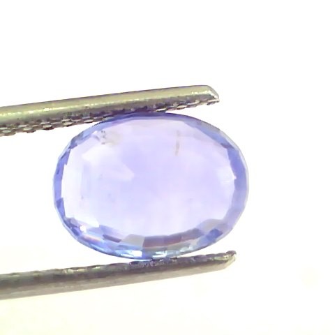 3.28 Ct Unheated Untreated Natural Ceylon Blue Sapphire Gemstone