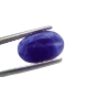 3.29 Ct Certified Unheated Untreated African Blue Sapphire Neelam Stone