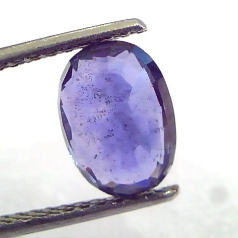 3.28 Ct Unheated Untreated Natural Ceylon Deep Royal Blue Sapphire