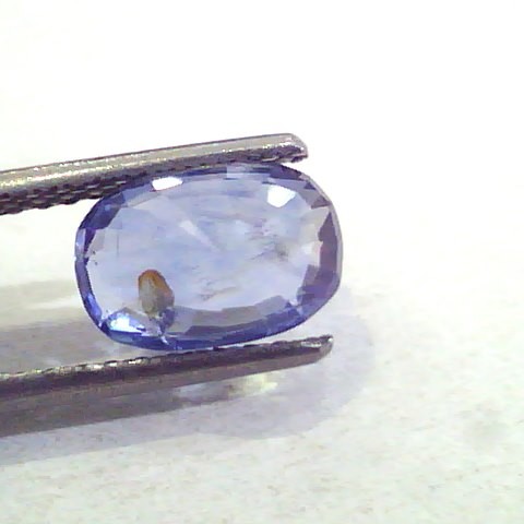 3.33 Ct Unheated Untreated Natural Ceylon Blue Sapphire (Khuni Neelam)