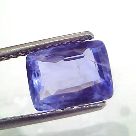 3.38 Ct Unheated Untreated Natural Ceylon Blue Sapphire Gemstone