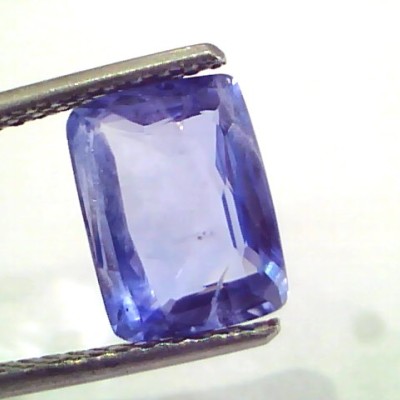 3.38 Ct Unheated Untreated Natural Ceylon Blue Sapphire Gemstone