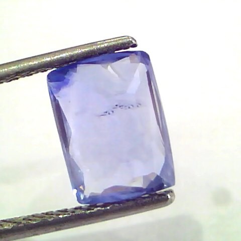 3.38 Ct Unheated Untreated Natural Ceylon Blue Sapphire Gemstone