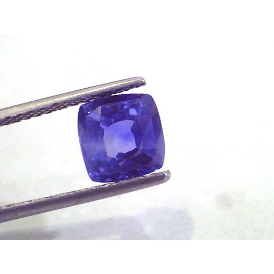 3.39 Ct Unheated Untreated Natural Ceylon Blue Sapphire Neelam AA