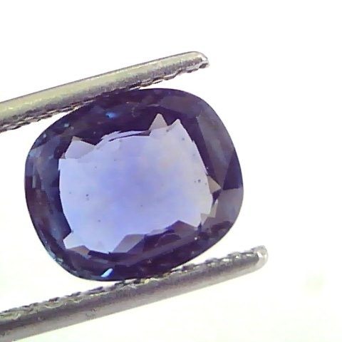 3.42 Ct Unheated Untreated Natural Ceylon Blue Sapphire Neelam