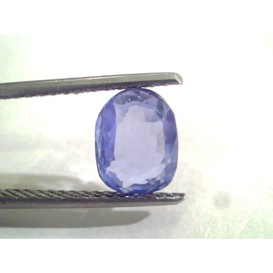 3.46 Ct Unheated Untreated Ceylon Blue Sapphire Neelam Gemstones