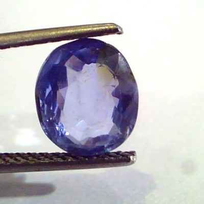 3.53 Ct Unheated Untreated Natural Ceylon Blue Sapphire Neelam