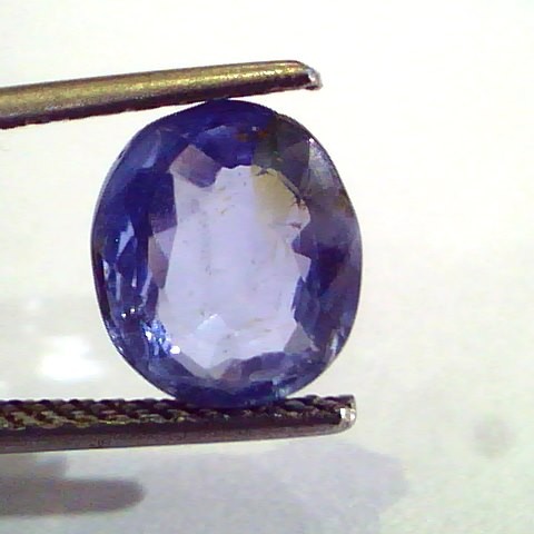 3.53 Ct Unheated Untreated Natural Ceylon Blue Sapphire Neelam