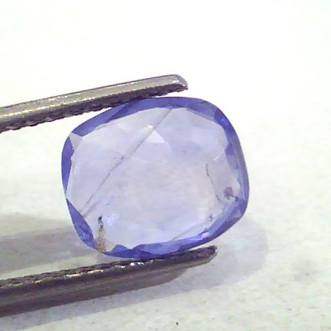 3.47 Ct Unheated Untreated Natural Ceylon Blue Sapphire Neelam Gems