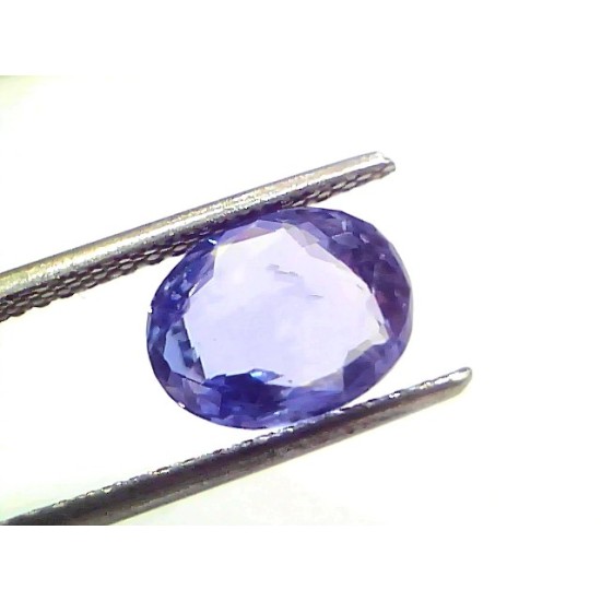 3.48 Ct IGI Certified Unheated Untreated Natural Ceylon Blue Sapphire