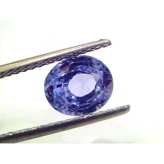 3.50 Ct Certified Unheated Untreated Natural Ceylon Blue Sapphire