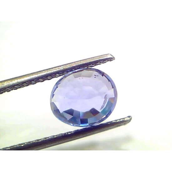 3.50 Ct Certified Unheated Untreated Natural Ceylon Blue Sapphire